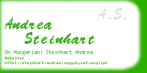andrea steinhart business card